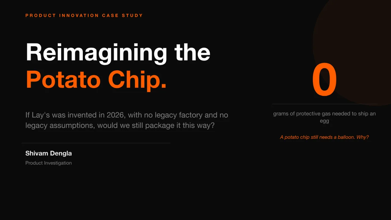 Reimagining the Potato Chip cover