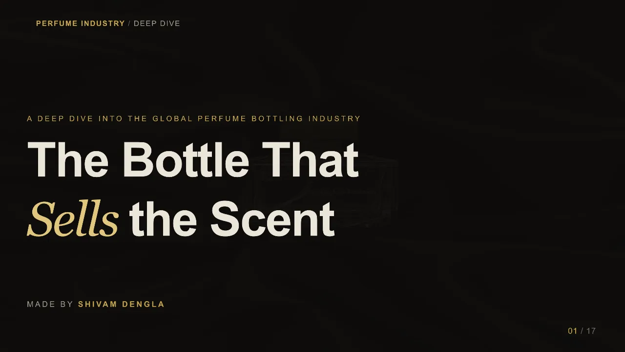 The Bottle That Sells the Scent cover
